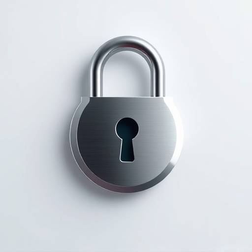 Lock icon symbolizing data security and privacy.